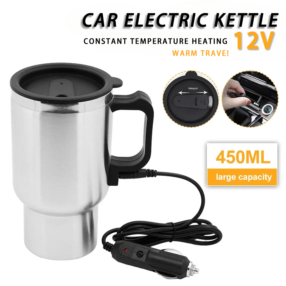 Camping Cooking Electric - Elektryczny podgrzewacz samochodowy DC 12V 450ml