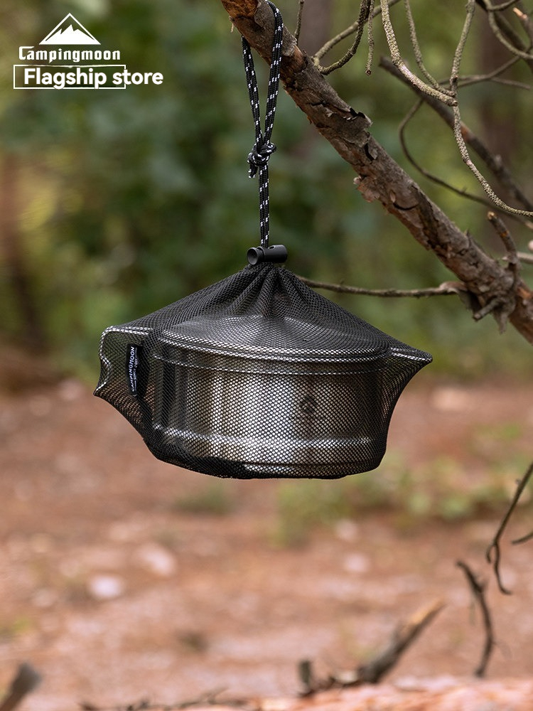 Camping Cooking Snow - CAMPINGMOON Lekki zestaw garnków turystycznych do