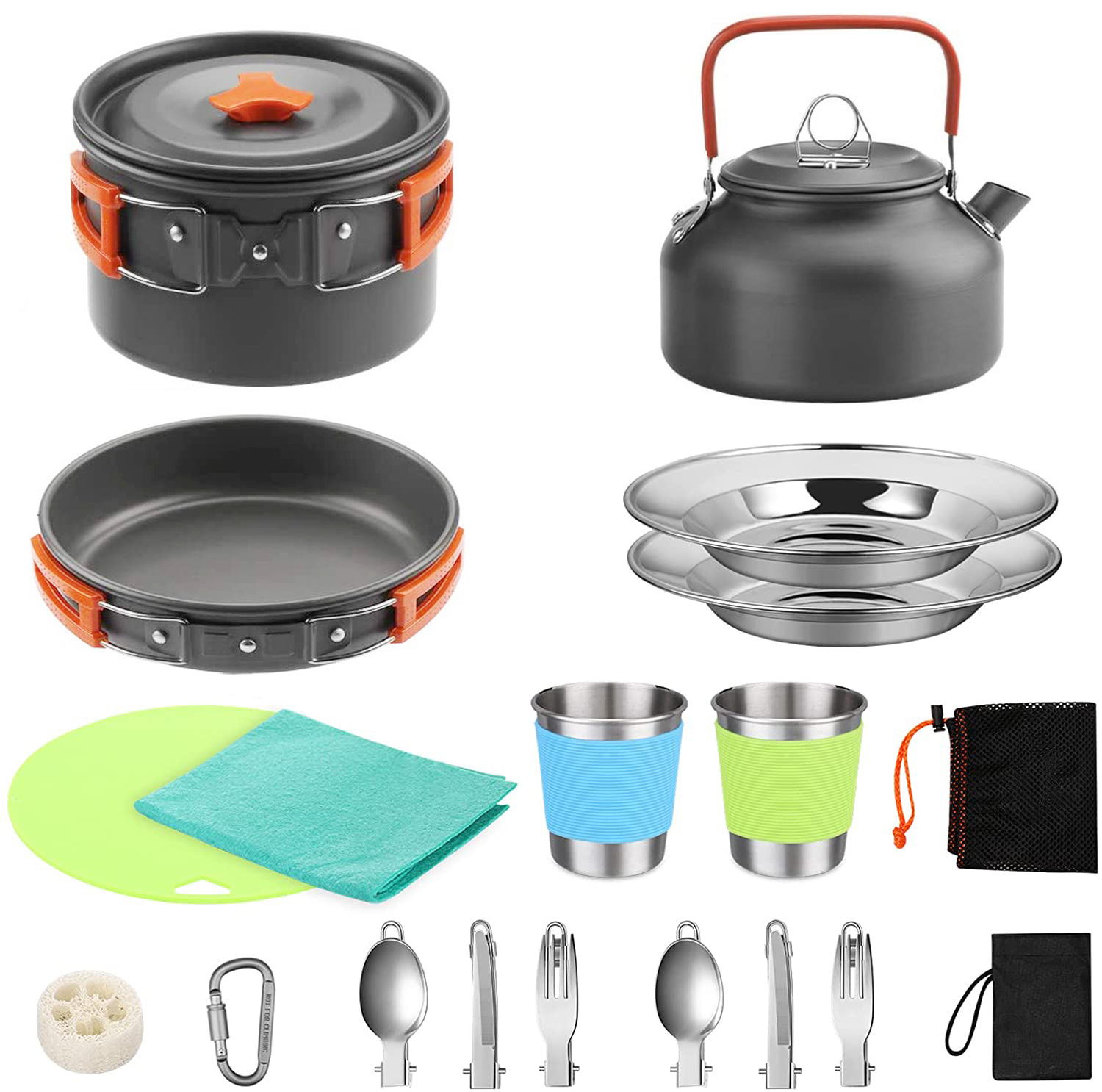Zestaw do gotowania na kemping – Camping Cooking Gear Set recenzja i cena