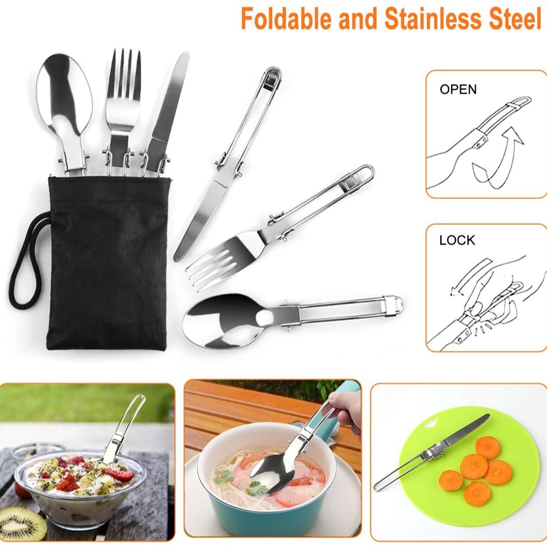 Zestaw do gotowania na kemping – Camping Cooking Gear Set recenzja i cena