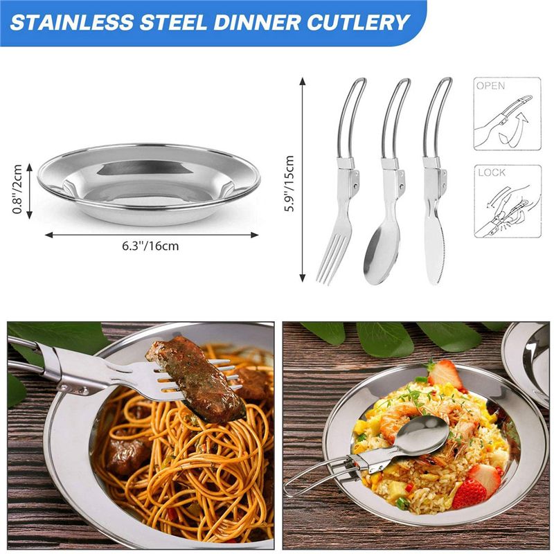 【KUPCY】 Zestaw naczyń kempingo – Camping Cooking Pan recenzja i cena