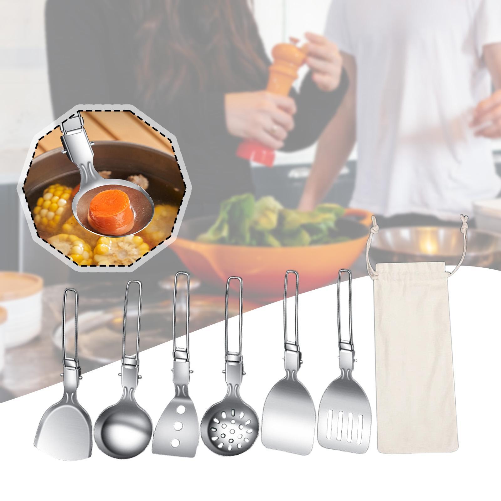 7-częściowy zestaw przyborów k – Camping Cooking Essentials Kit recenzja i cena