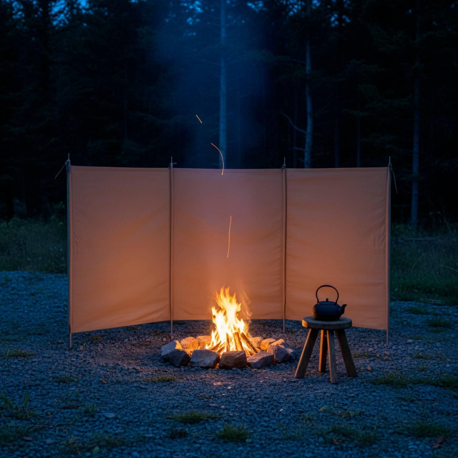 Składana osłona przeciwwiatrow – Camping Cooking Windscreen recenzja i cena