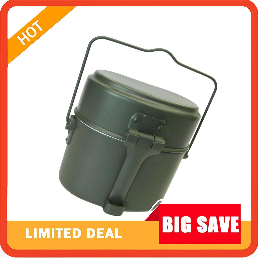 3-częściowy zestaw aluminiowyc – Camping Cooking Mess Kit recenzja i cena