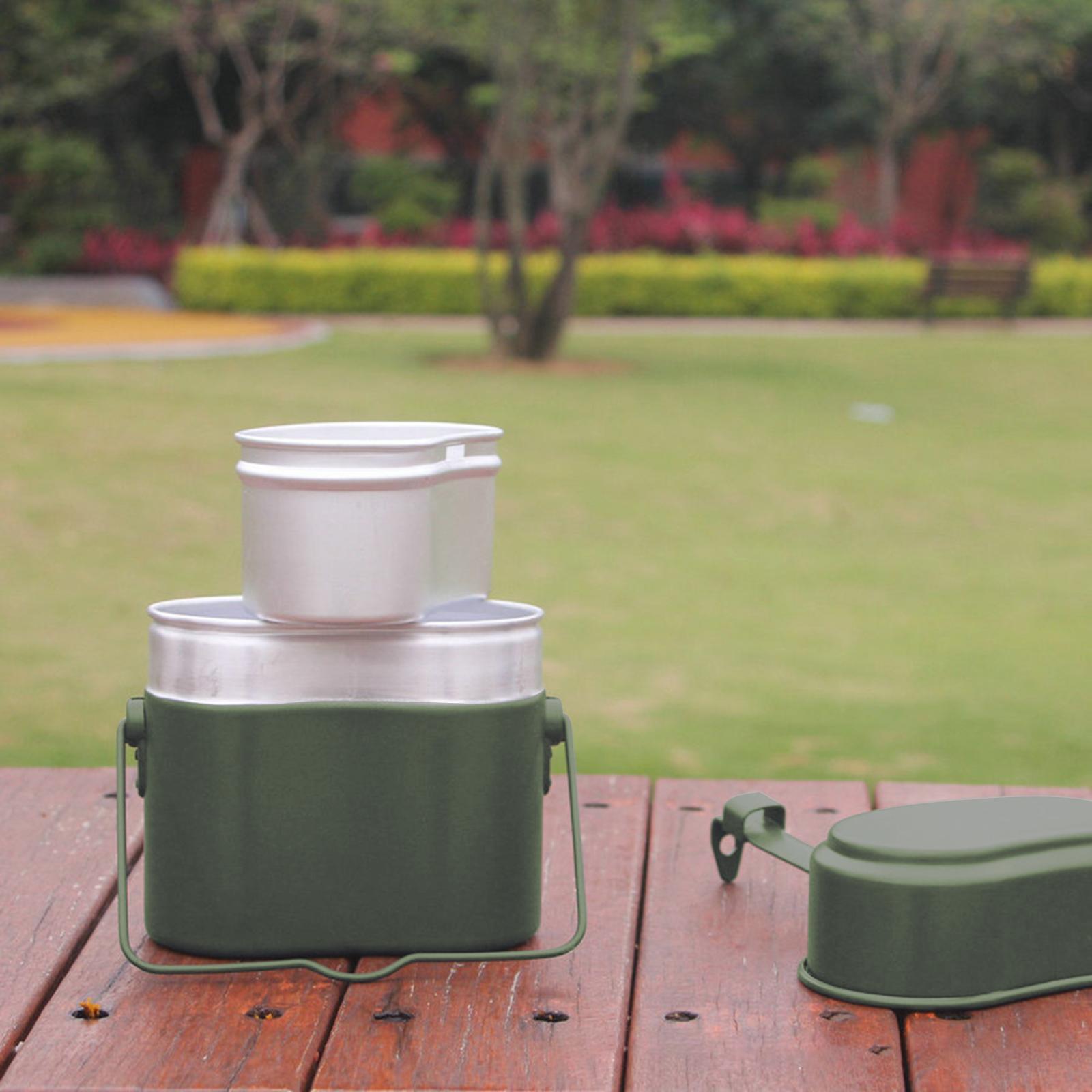 3-częściowy zestaw aluminiowyc – Camping Cooking Mess Kit recenzja i cena