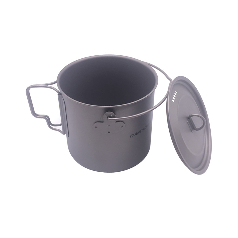 FLAME'S CREED 1100 ml 1950 ml  – Camping Cooking Pan recenzja i cena