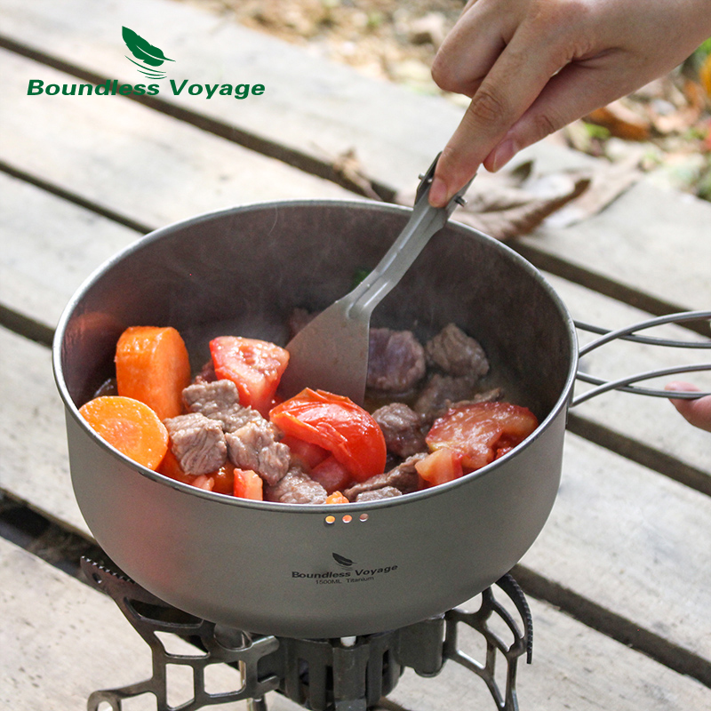 Zestaw Tytanowy Garnek Parowy  – Camping Cooking Pan recenzja i cena