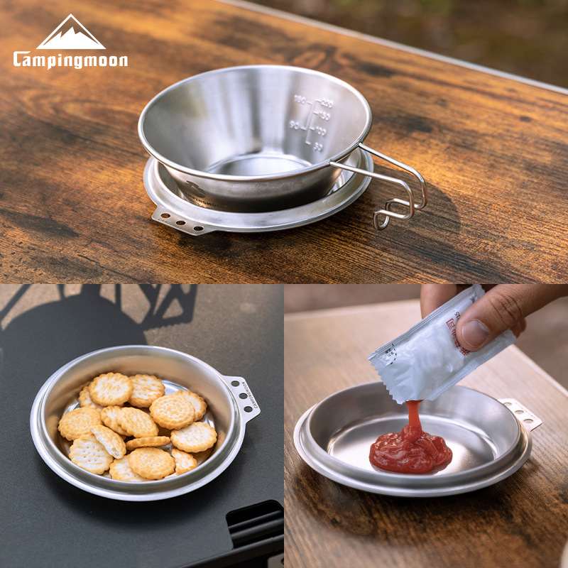 CAMPINGMOON S-SD Gruba Patelni – Camping Cooking Pan recenzja i cena