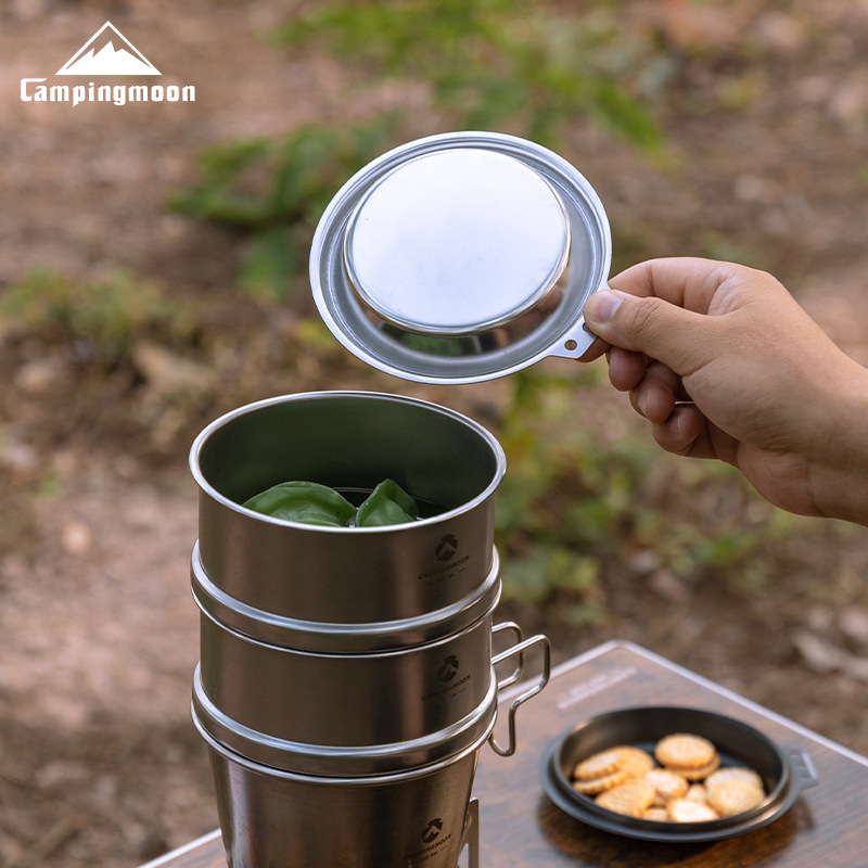 CAMPINGMOON S-SD Gruba Patelni – Camping Cooking Pan recenzja i cena