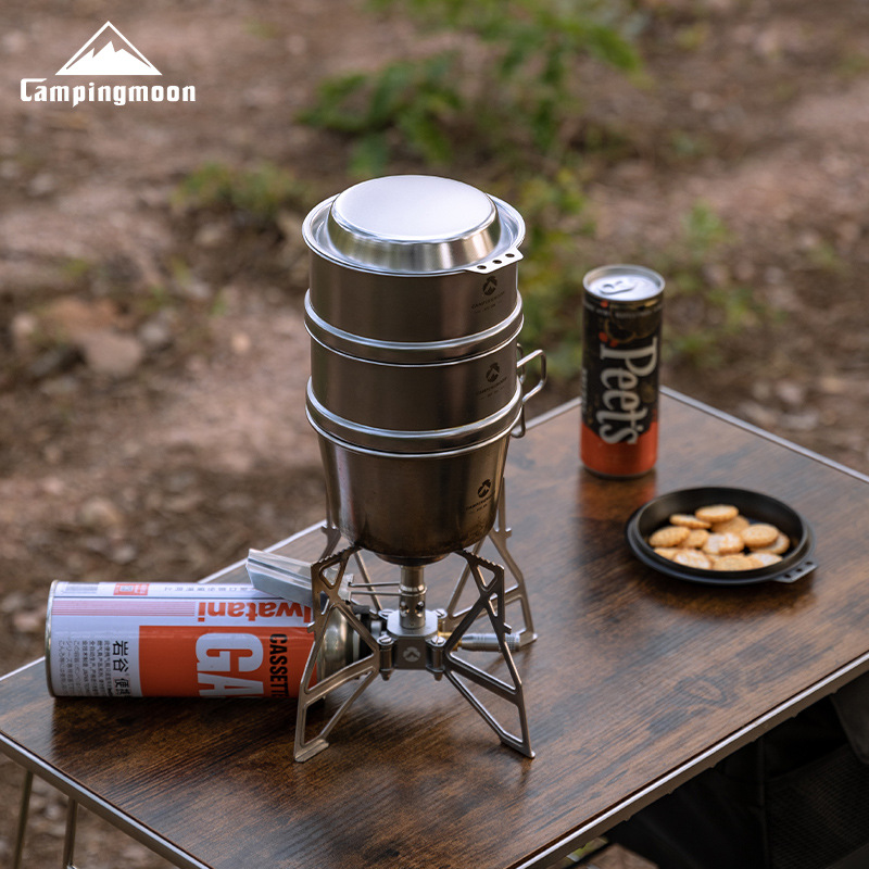 CAMPINGMOON S-SD Gruba Patelni – Camping Cooking Pan recenzja i cena