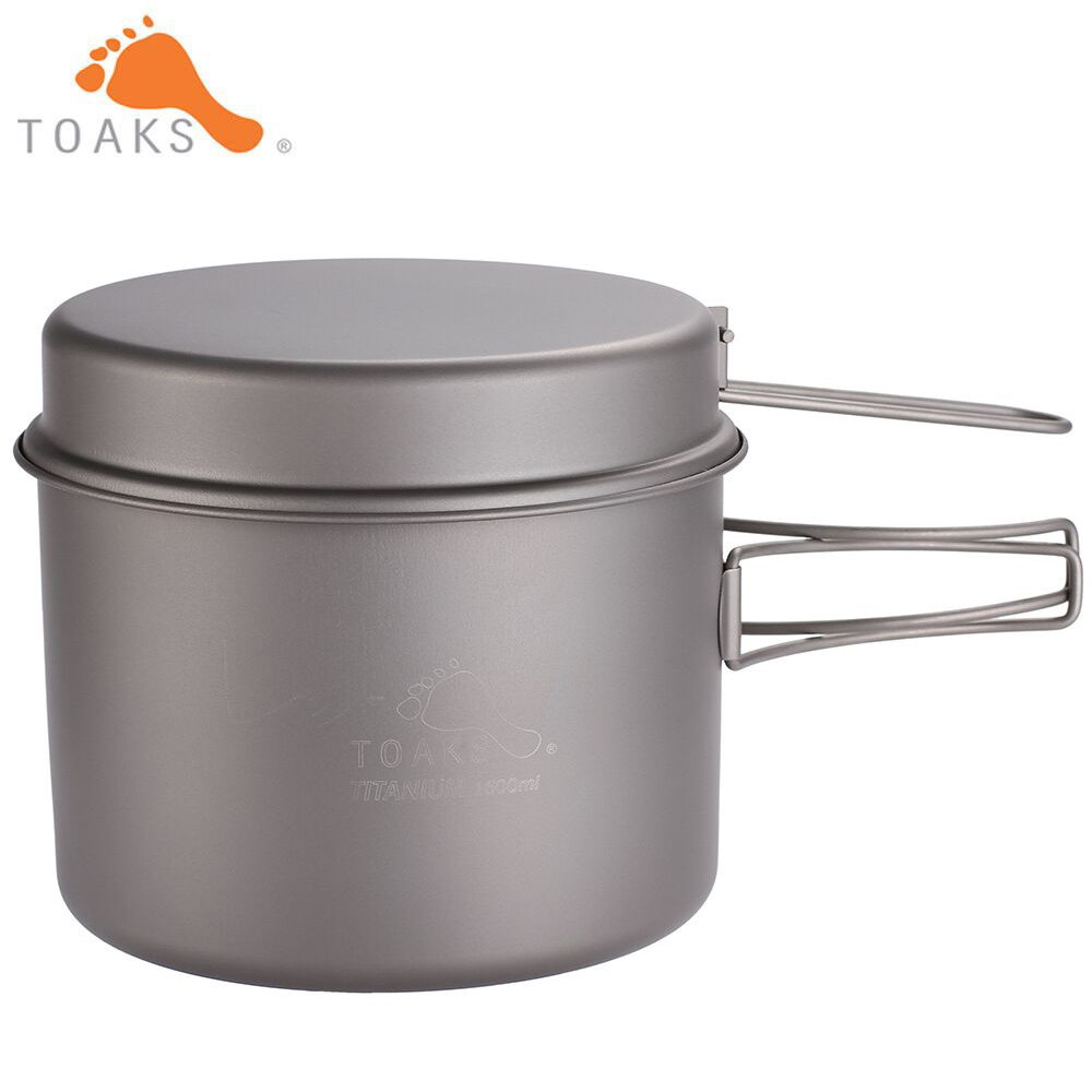 TOAKS zestaw garnków ultralekk – Camping Cooking Pan recenzja i cena