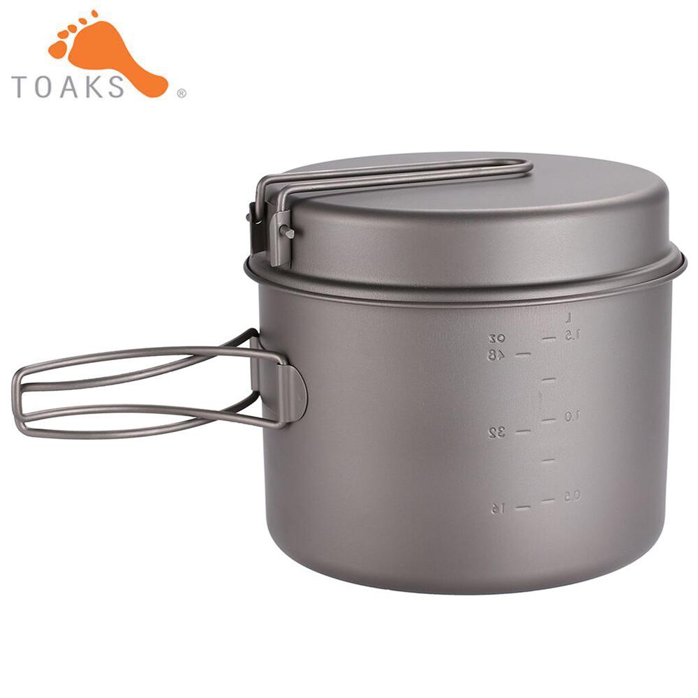 TOAKS zestaw garnków ultralekk – Camping Cooking Pan recenzja i cena