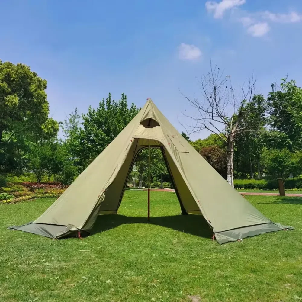 Bardzo lekki namiot piramidowy – Camping Cooking Snow recenzja i cena
