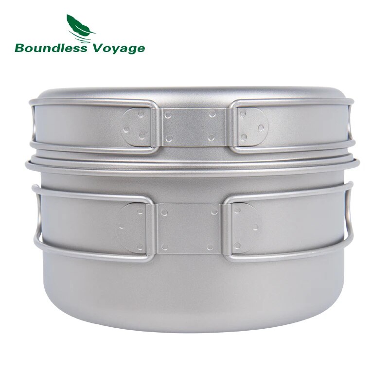 Zestaw Tytanowych Garnków i Pa – Camping Cooking Set Compact recenzja i cena