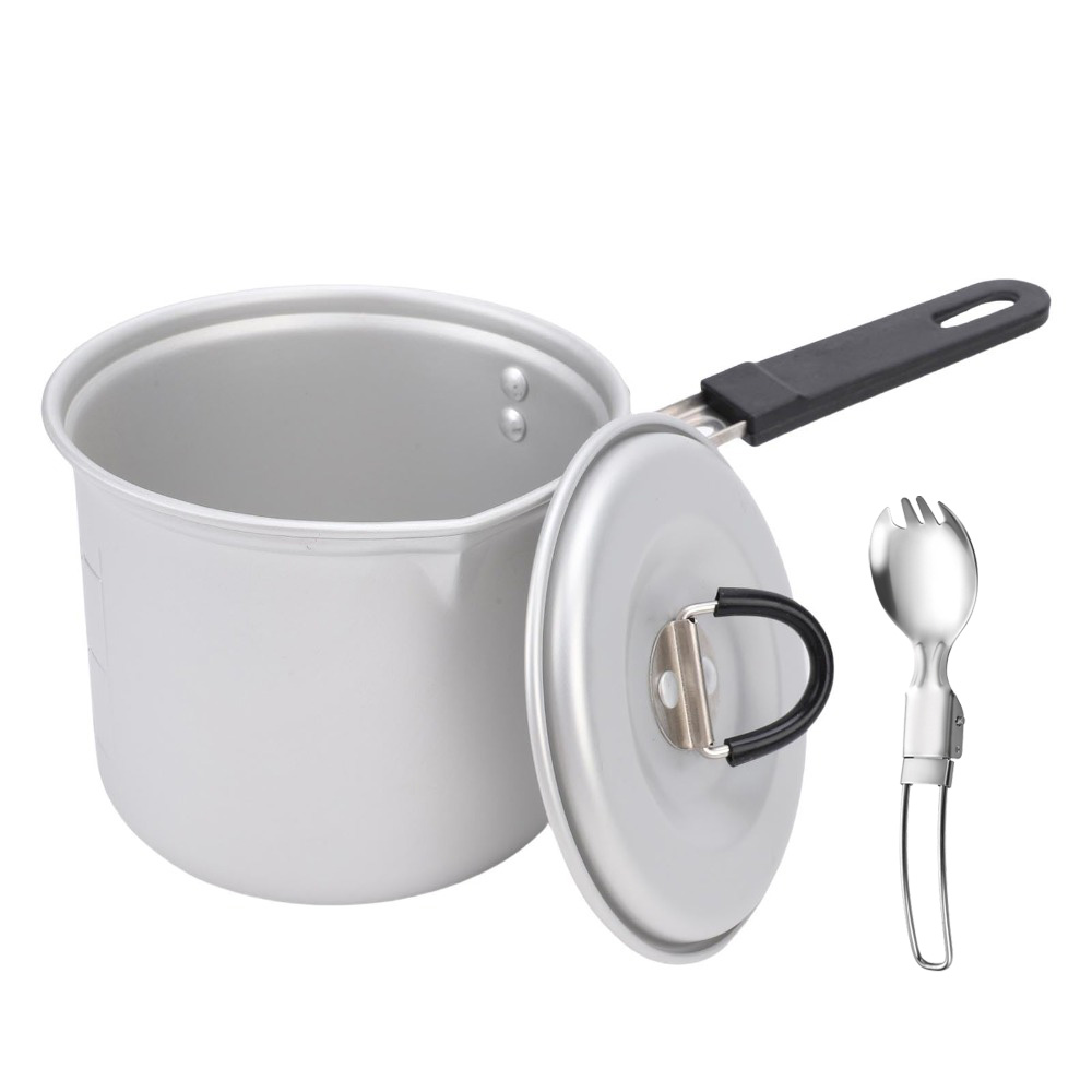 Garnek kempingowy, 770 ml, prz – Camping Cooking Pot With Lid recenzja i cena