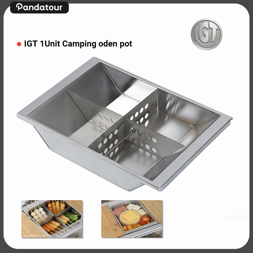 Pandatour Camping IGT Unit Ode – Camping Cooking Set Compact recenzja i cena