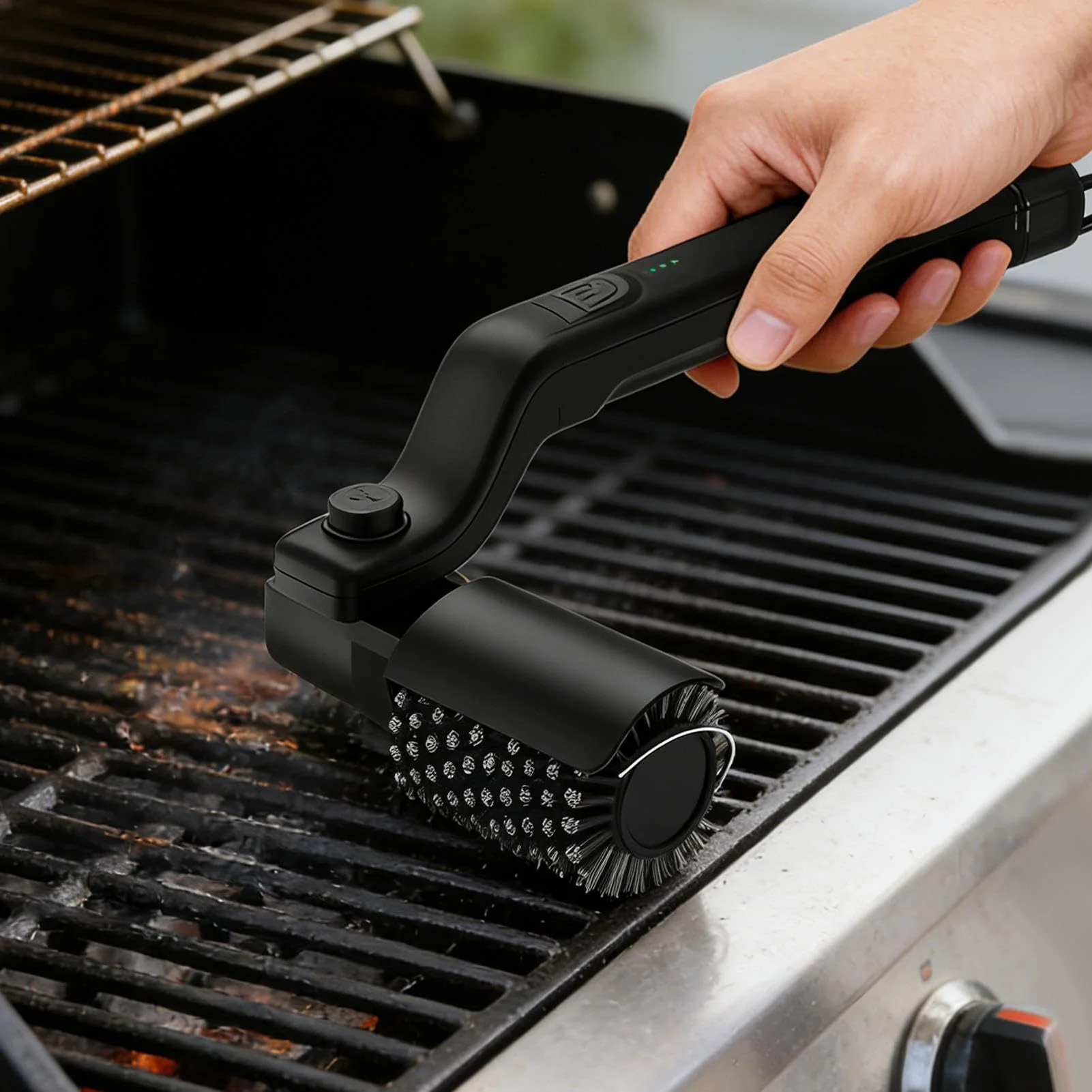 Elektryczna szczotka do grilla – Camping Cooking Electric recenzja i cena
