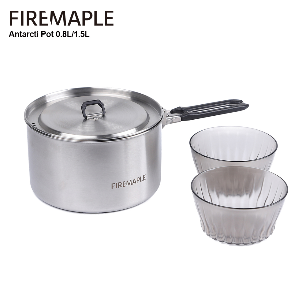 Ogień Maple Camping naczynia t – Camping Cooking Set Compact recenzja i cena