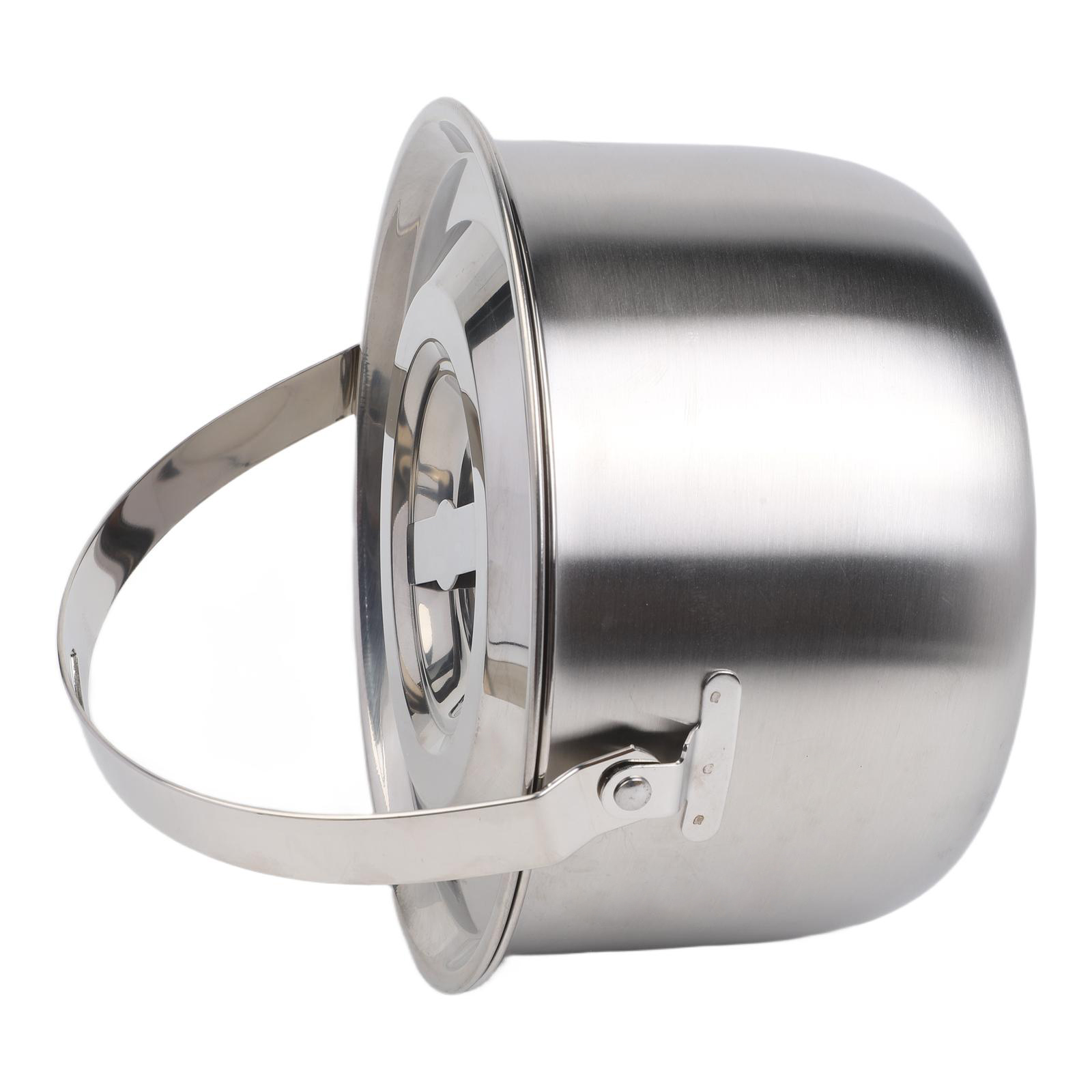 Garnek kempingowy ze stali nie – Camping Cooking Pot With Lid recenzja i cena