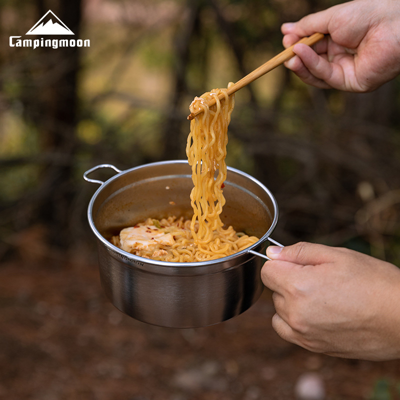 CAMPINGMOON S371 Garnek do got – Camping Cooking Pot With Lid recenzja i cena