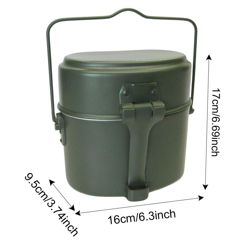 Zestaw garnków do gotowania na – Camping Cooking Mess Kit recenzja i cena