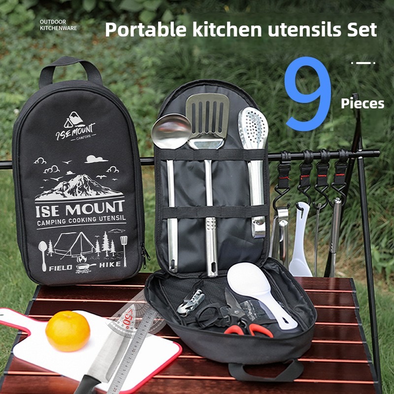 ISE MOUNT Zestaw naczyń kuchen – Camping Cooking Set Compact recenzja i cena