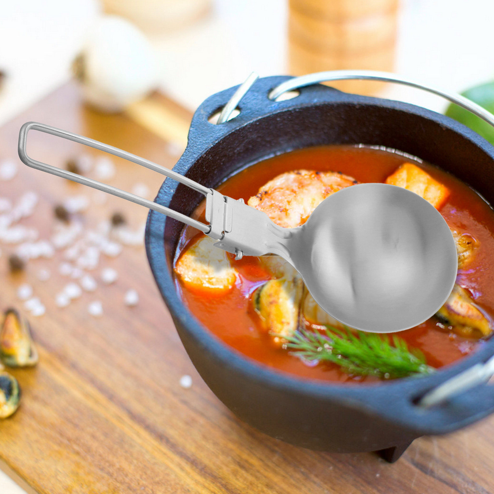 2 sztuki składanych łyżek do z – Camping Cooking Set Compact recenzja i cena