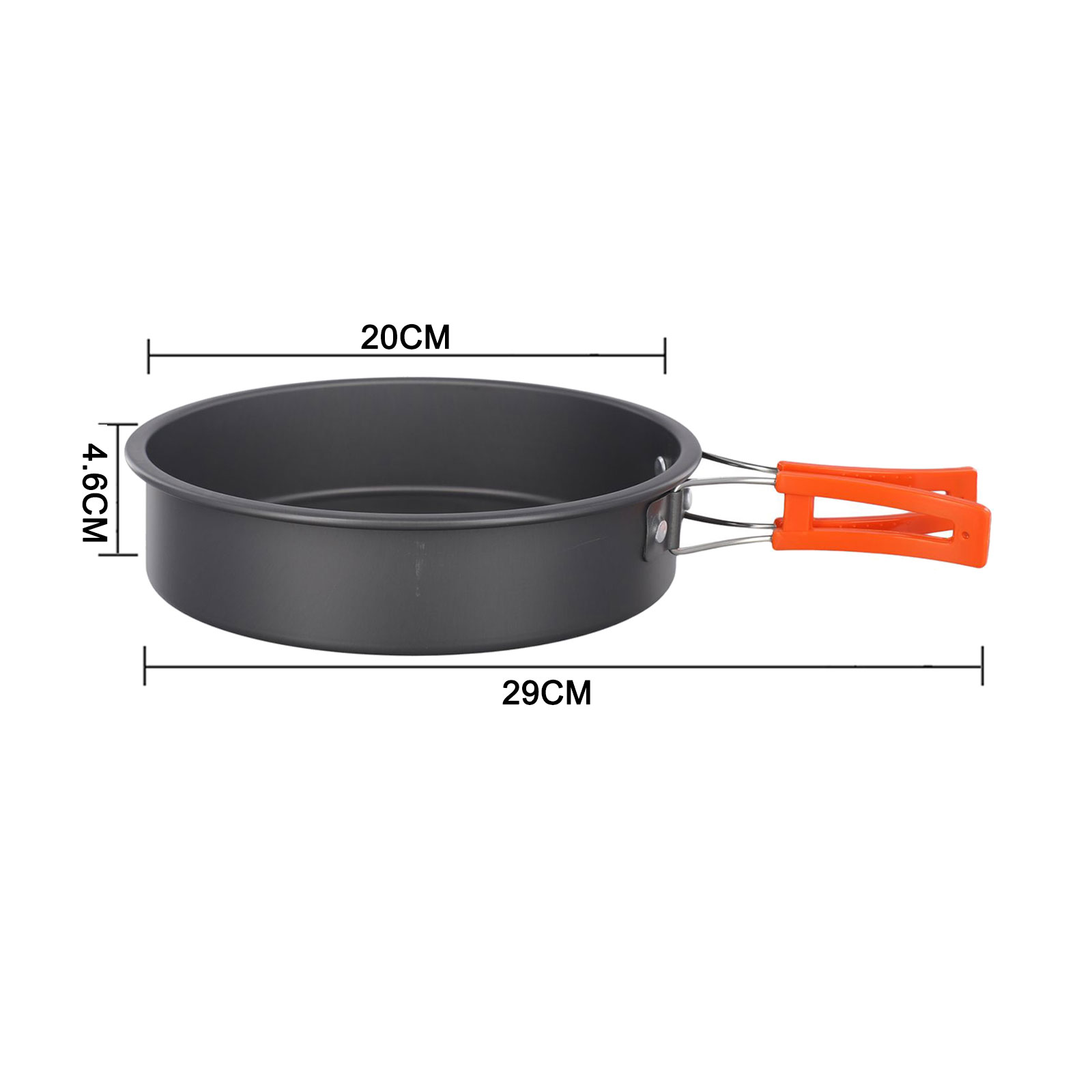 1 szt. Patelnia z tlenku glinu – Campfire Cooking Anime recenzja i cena