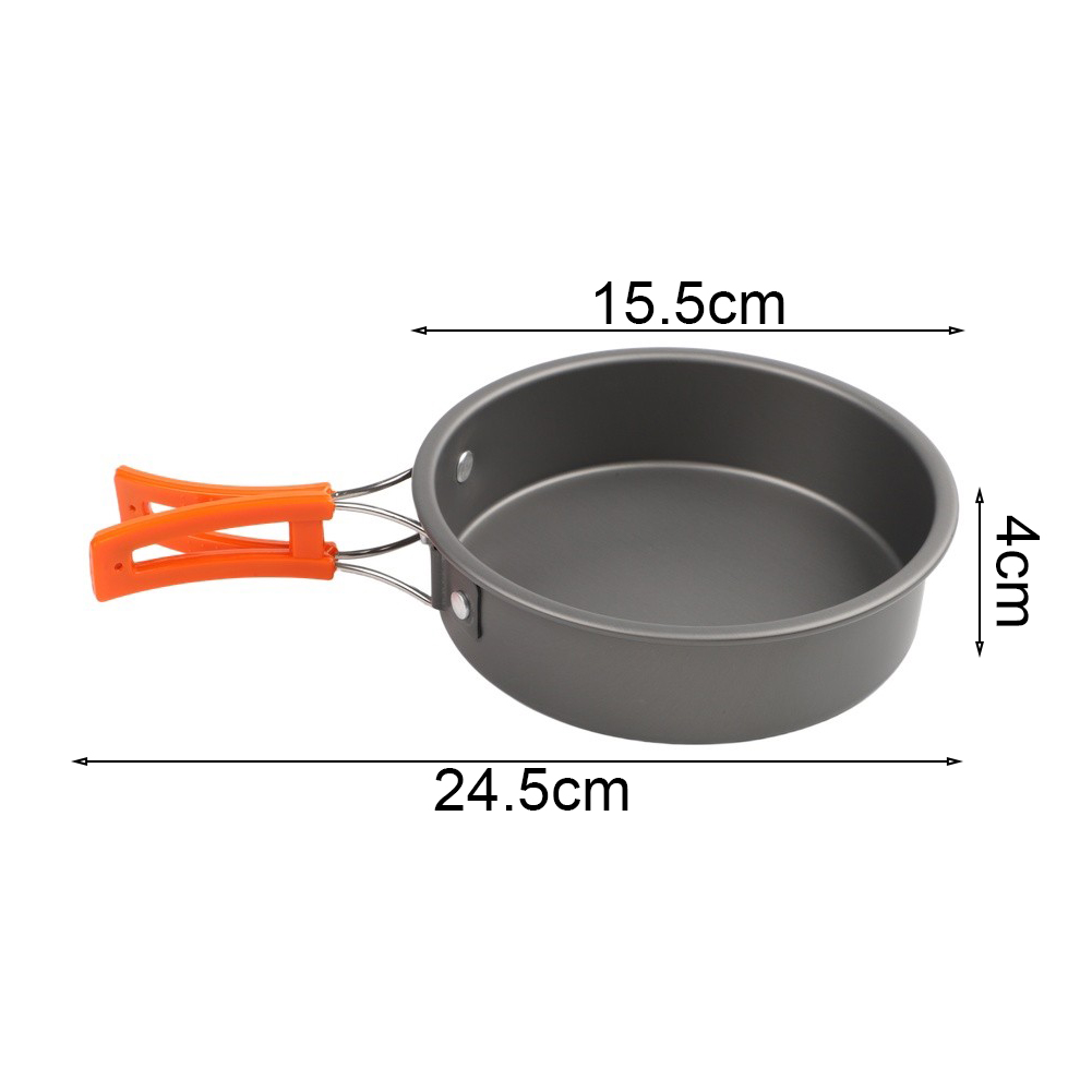 1 szt. Patelnia z tlenku glinu – Campfire Cooking Anime recenzja i cena