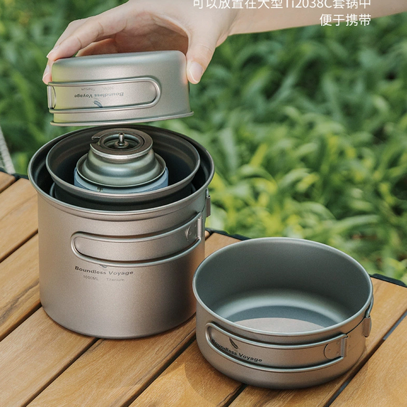 Zestaw składanych naczyń do go – Camping Cooking Pan recenzja i cena