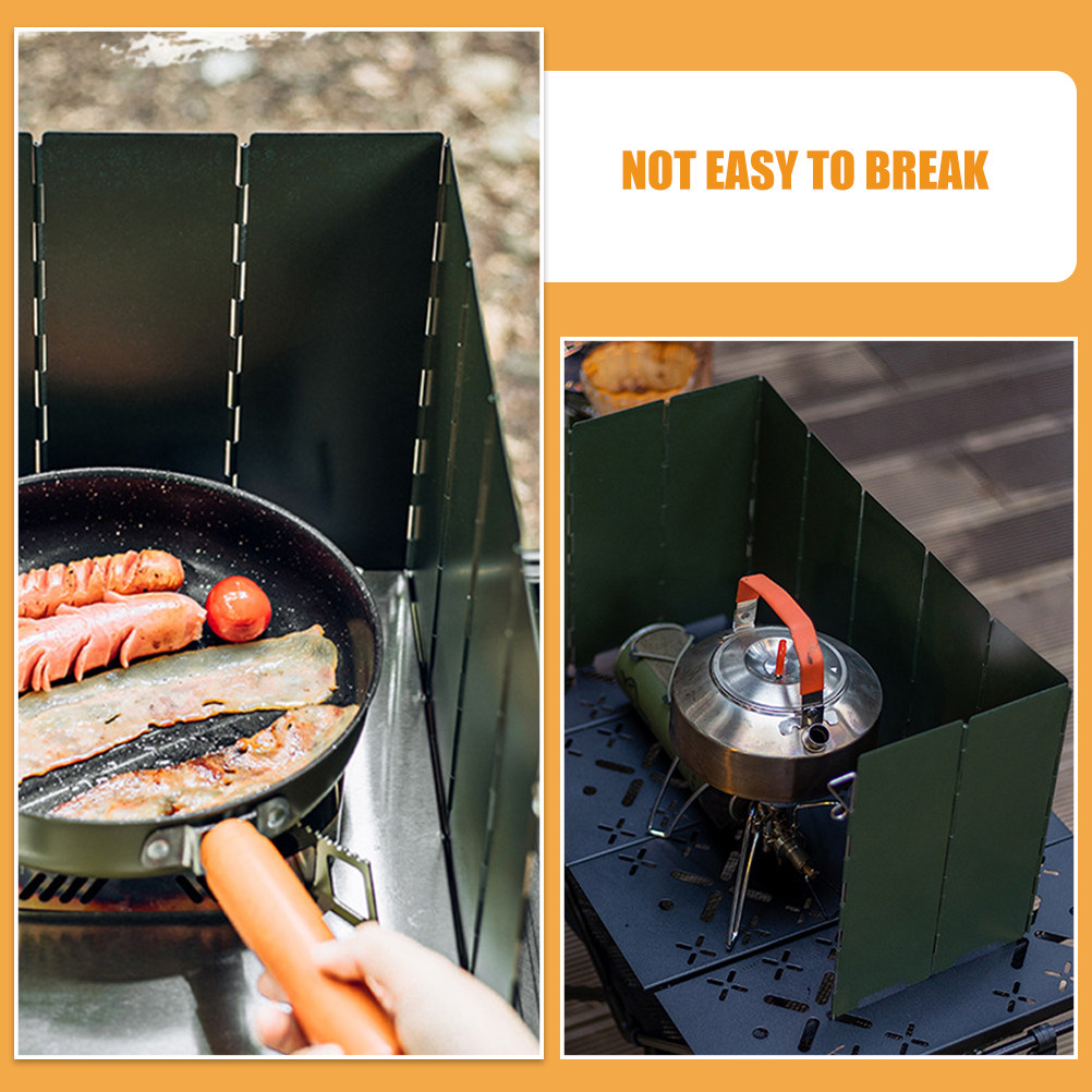 Przenośny ekran przeciwwiatrow – Camping Cooking Windscreen recenzja i cena