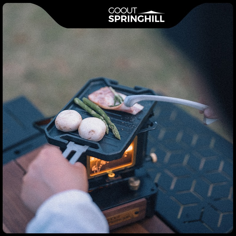 COOUT SPRINGHILL Mini Grill Pa – Camping Cooking Pan recenzja i cena