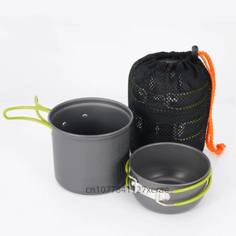 Przenośny aluminiowy składany  – Camping Cooking Mess Kit recenzja i cena