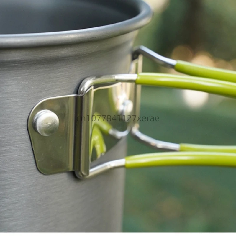 Przenośny aluminiowy składany  – Camping Cooking Mess Kit recenzja i cena