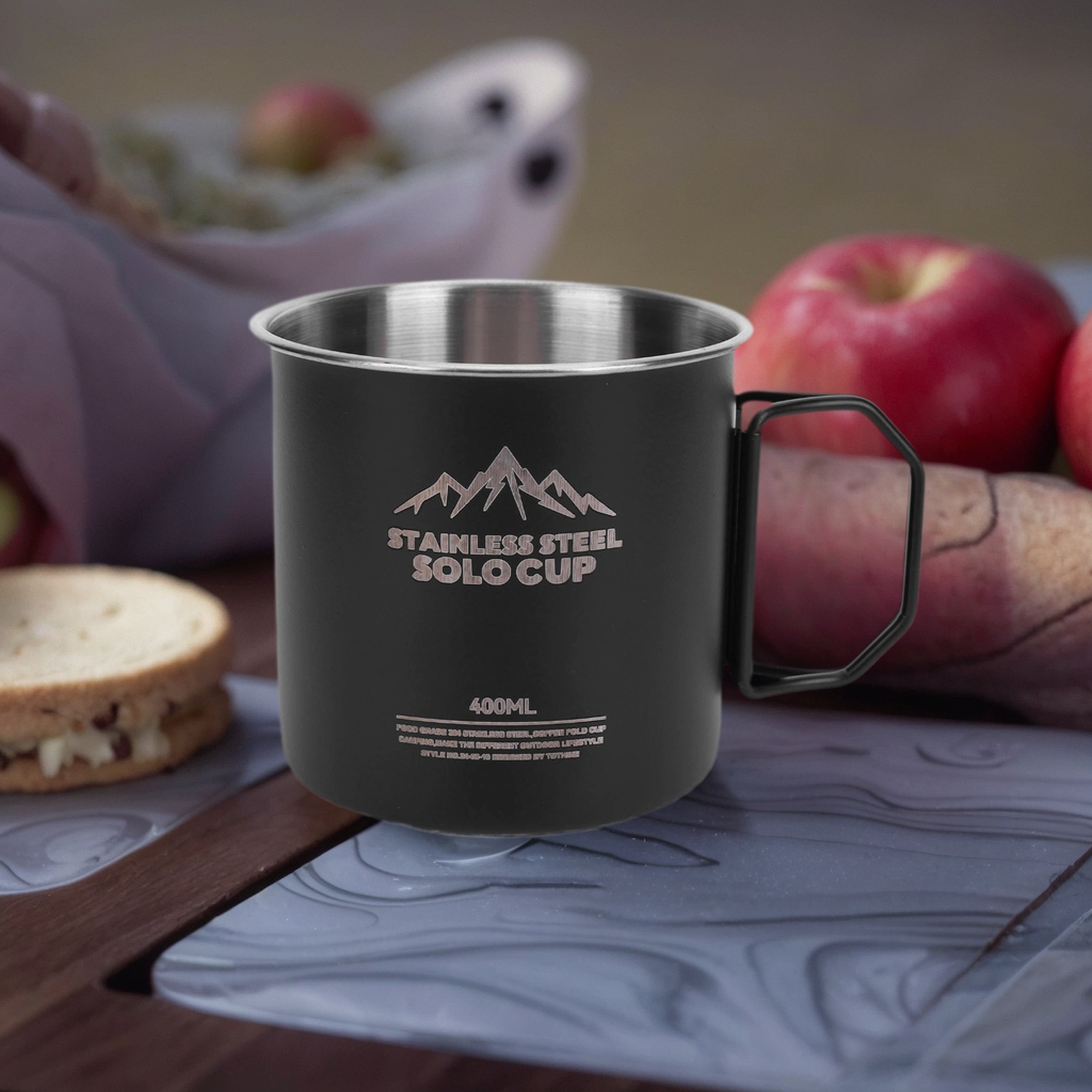 Kubki kempingowe Mountainhiker – Camping Cooking Gear Set recenzja i cena