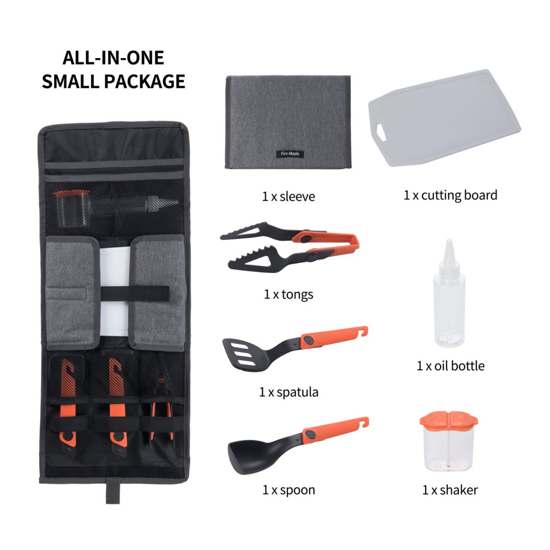 Zestaw naczynie do gotowania s – Camping Cooking Essentials Kit recenzja i cena