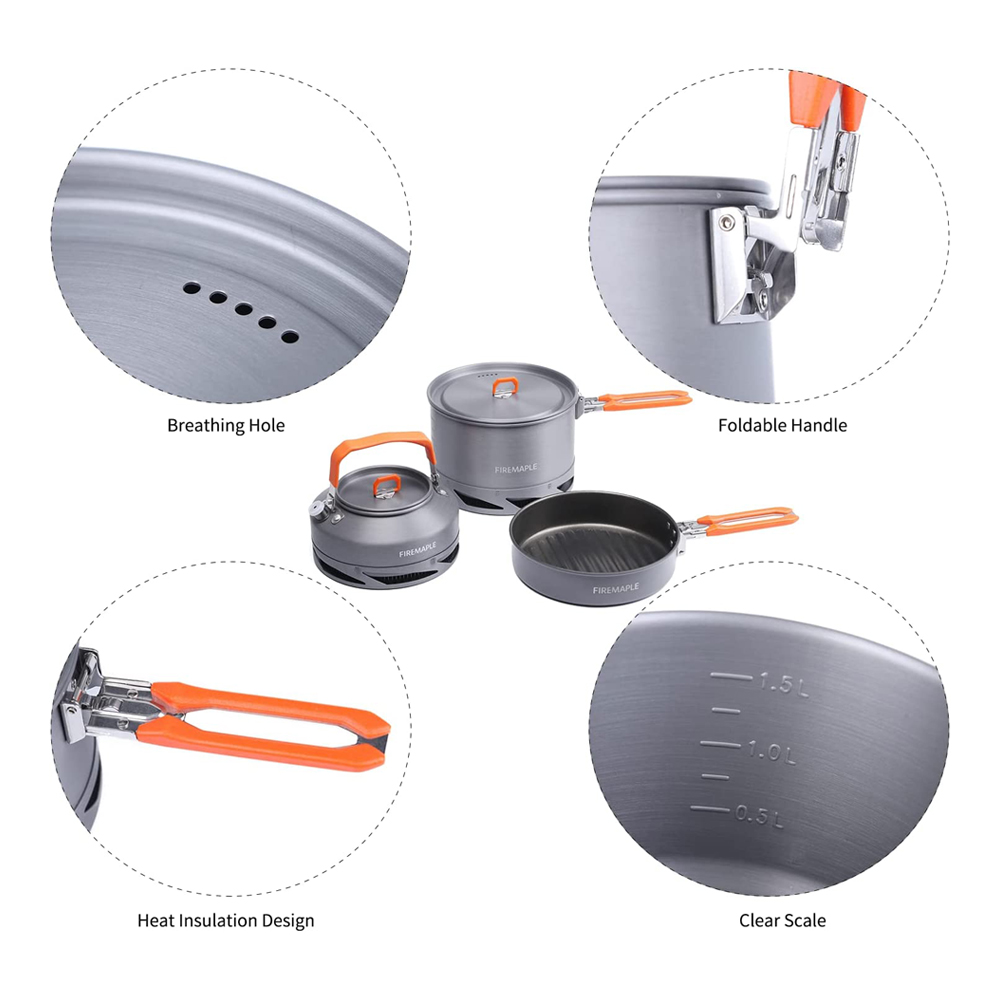 Fire Maple garnków Camping pie – Camping Cooking Windscreen recenzja i cena