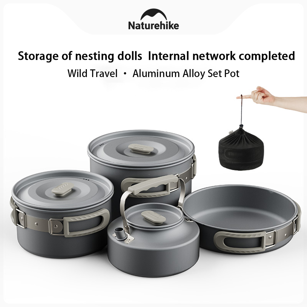 Naturehike zestaw garnków outd – Camping Cooking Pan recenzja i cena